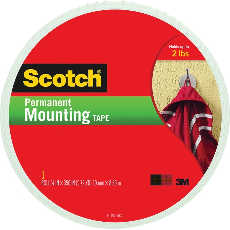 Scotch 3/4W Mounting Tape – MMM110LONG