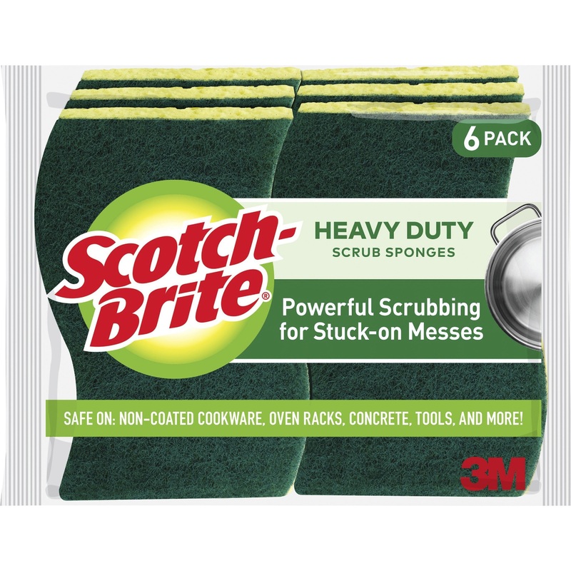 Scotch-Brite Heavy-Duty Scrub Sponges – MMM426