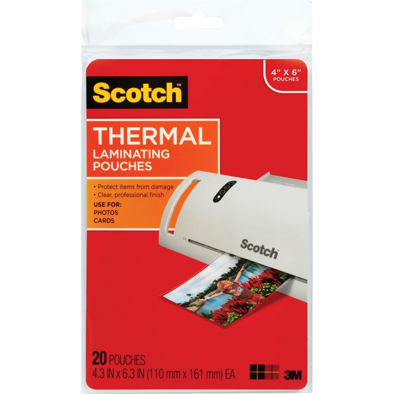 Scotch Thermal Laminating Pouches – MMMTP590020
