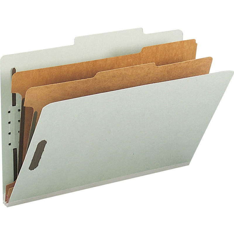 Smead 2/5 Tab Cut Legal Recycled Classification Folder – SMD19022