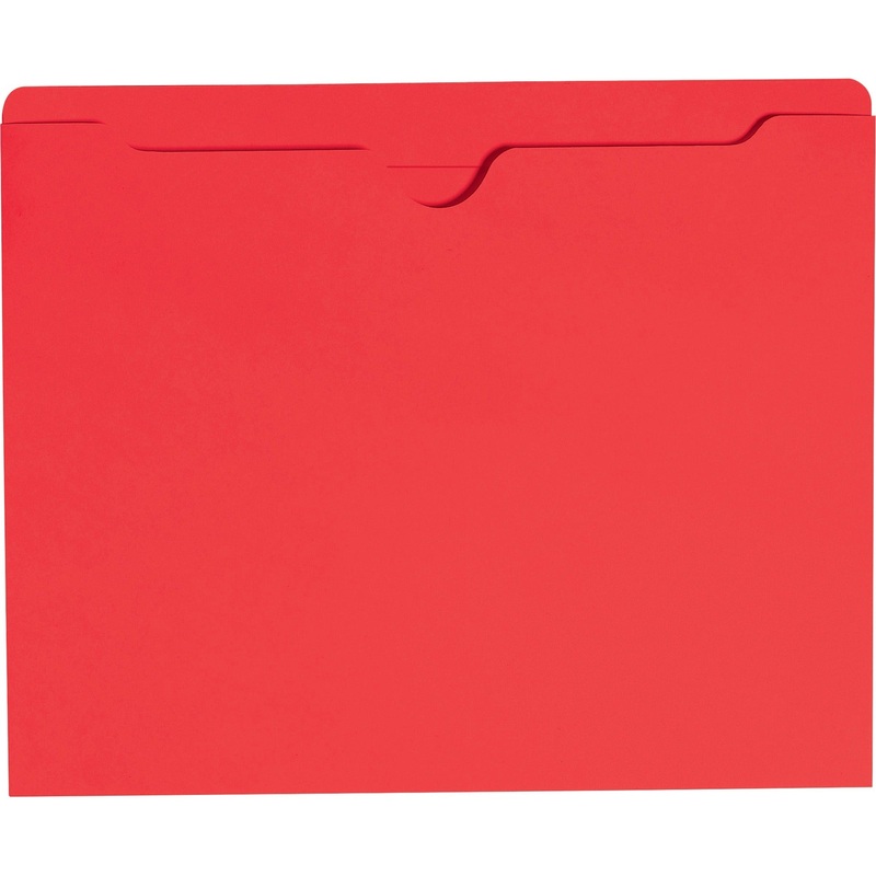 Smead Colored Straight Tab Cut Letter Recycled File Jacket – SMD75509