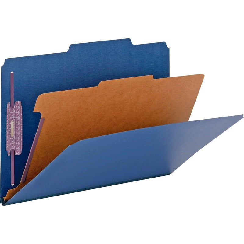 Smead SafeSHIELD Fastener 1-Divider Classification Folders – SMD18732