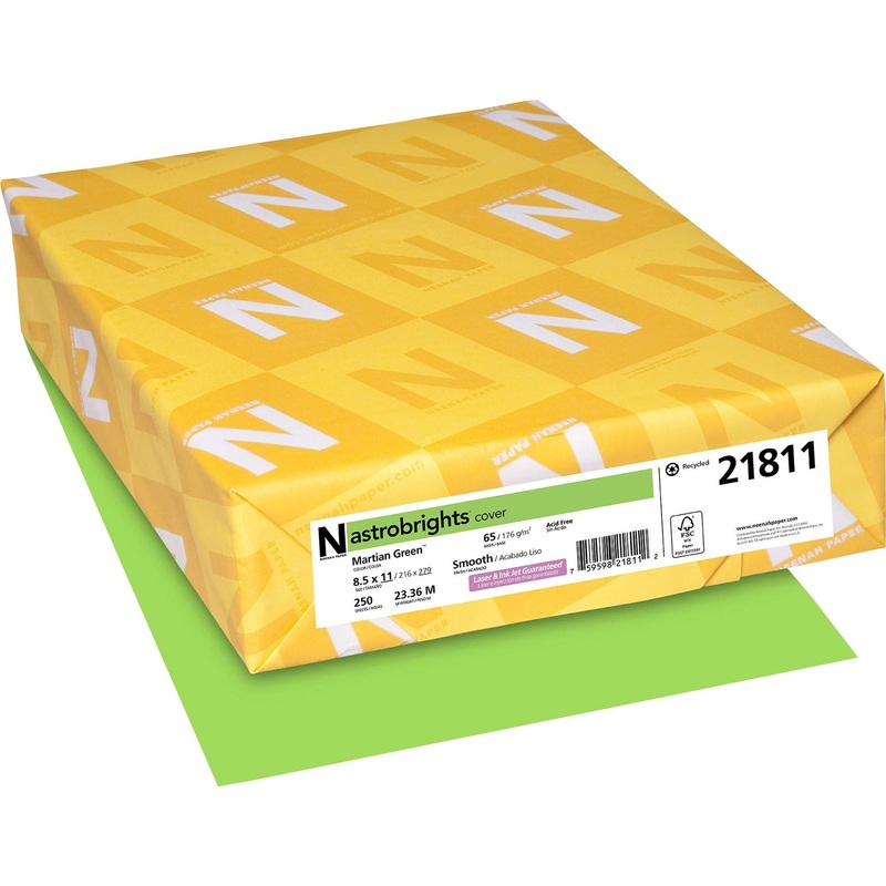 Astrobrights Color Cover Stock – Green – WAU21811
