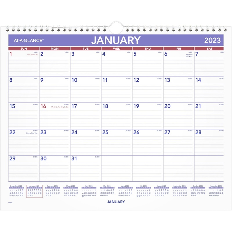 At-A-Glance Monthly Wall Calendar – AAGPM828