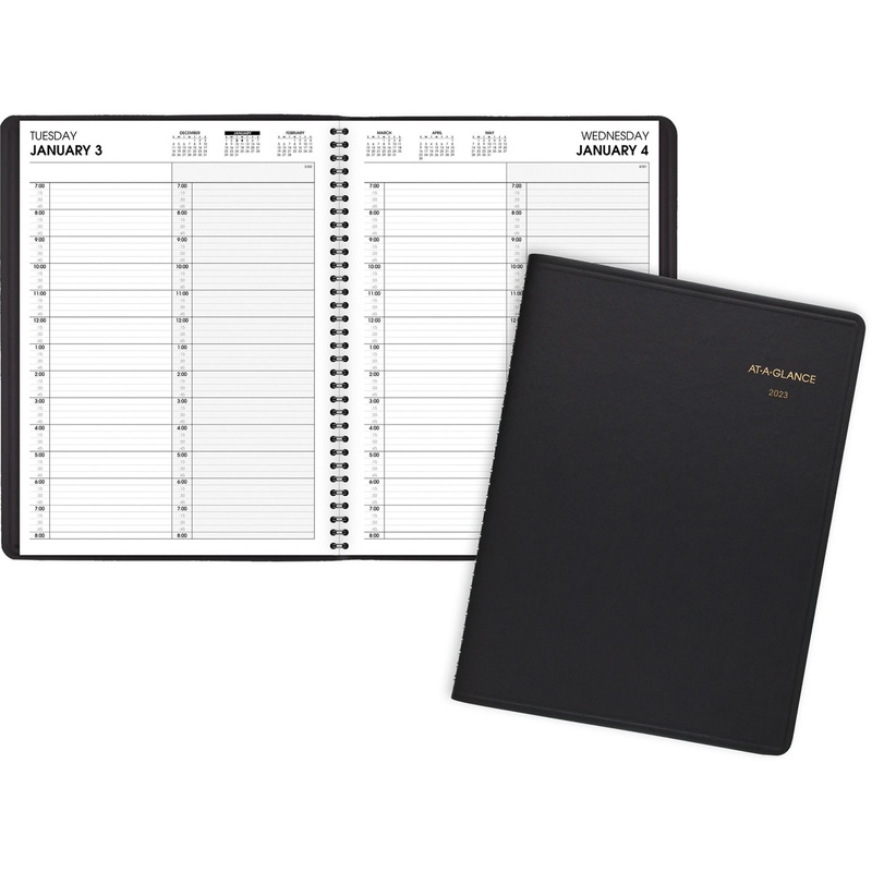 At-A-Glance Two-Person Daily Appointment Book – AAG7022205
