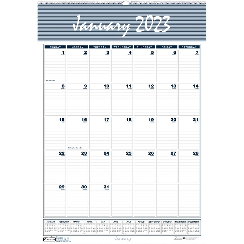 House of Doolittle Bar Harbor 12-Month Wall Calendar – HOD333