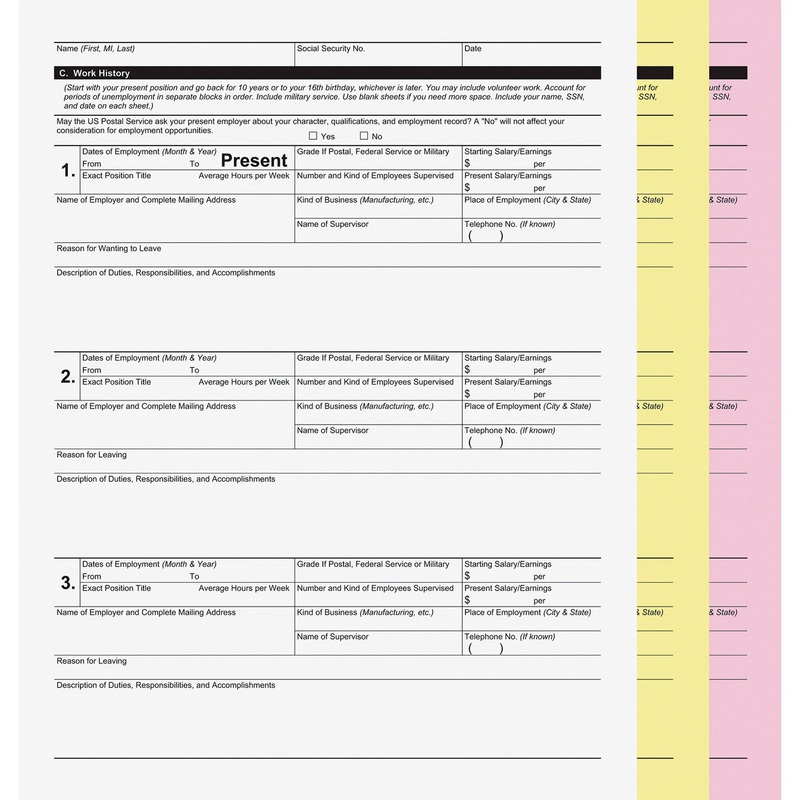 ICONEX 3-part Digital Carbonless Form Paper – ICX90771007