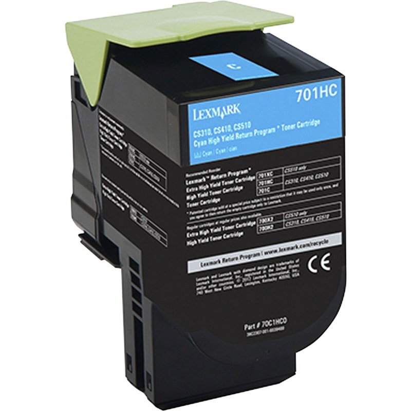Lexmark 701HC Toner Cartridge – LEX70C1HC0