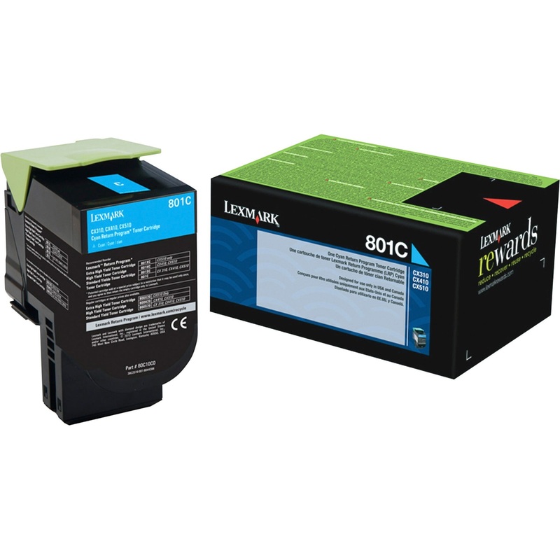 Lexmark Unison 801C Toner Cartridge – LEX80C10C0