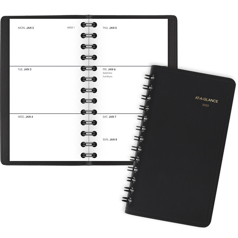 At-A-Glance Unruled Weekly Pocket Planner – AAG7003505