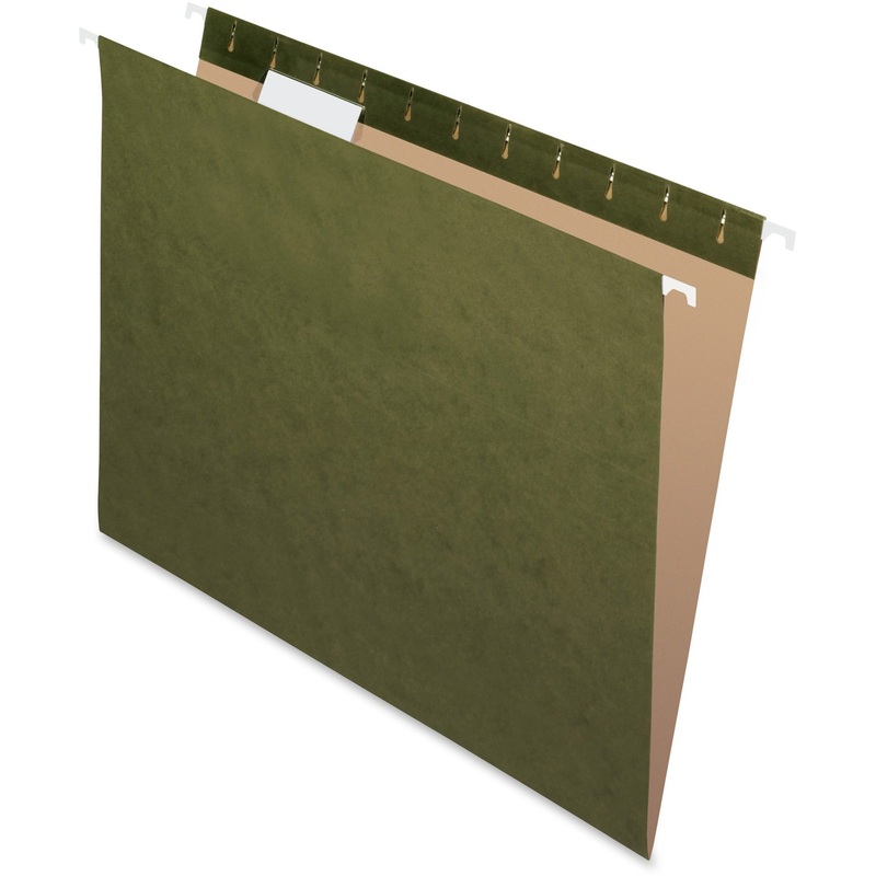 Pendaflex 1/5 Tab Cut Letter Recycled Hanging Folder – PFX415215