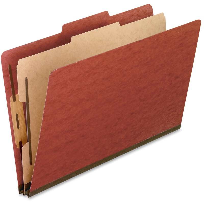 Pendaflex 2/5 Tab Cut Legal Recycled Classification Folder – PFX2157R