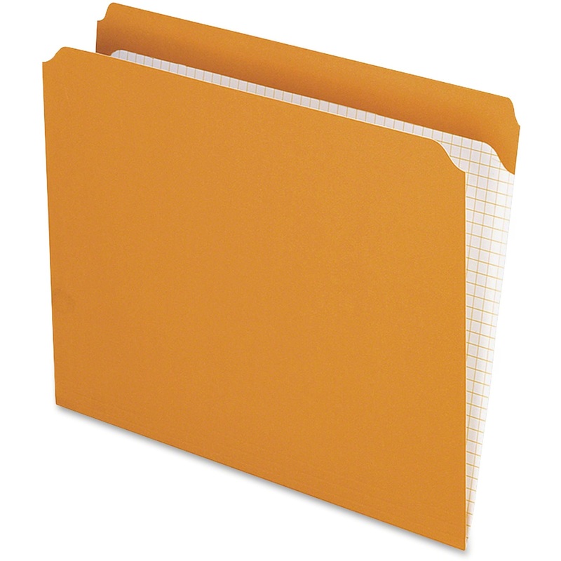 Pendaflex Straight Tab Cut Letter Recycled Top Tab File Folder – PFXR152ORA