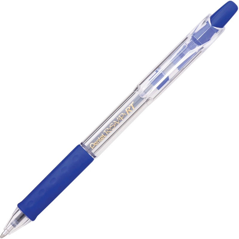 Pentel Recycled Retractable R.S.V.P. Pens – PENBK93C