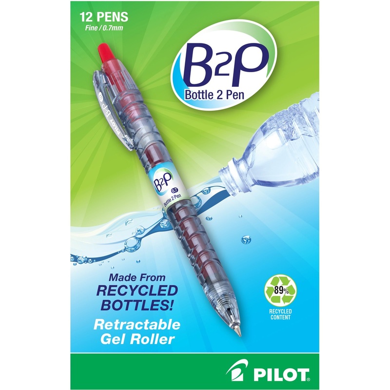 Pilot BeGreen B2P Fine Point Gel Pens – PIL31602
