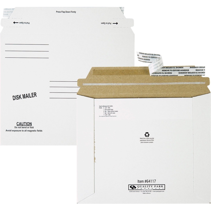 Quality Park Economy Disk/CD Mailers – QUA64117