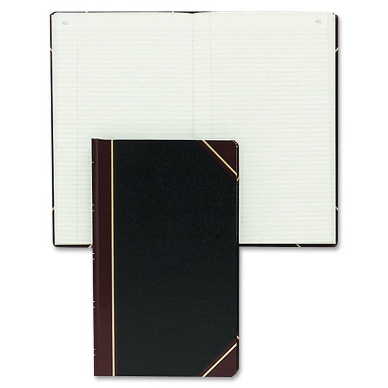 Rediform Texhide Cover Record Books with Margin – RED57131