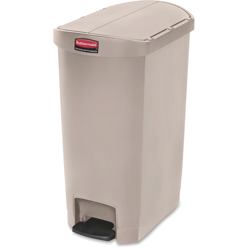 Rubbermaid Commercial Slim Jim 13G End Step Container – RCP1883459