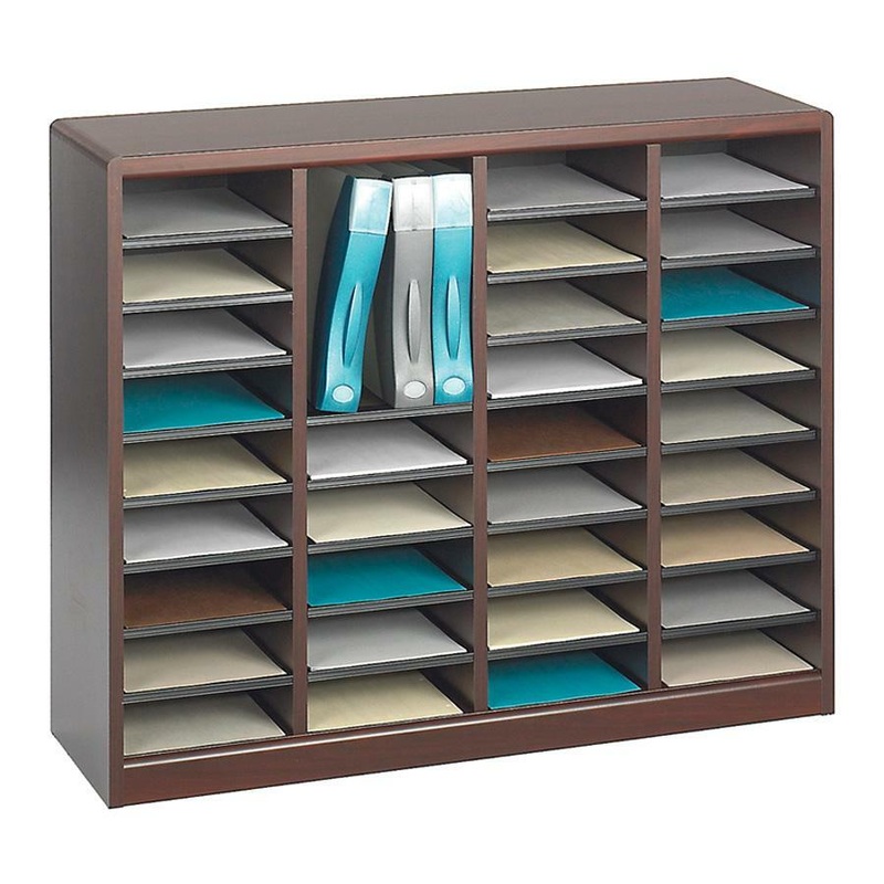Safco E-Z Stor Wood Literature Organizers – SAF9321MH