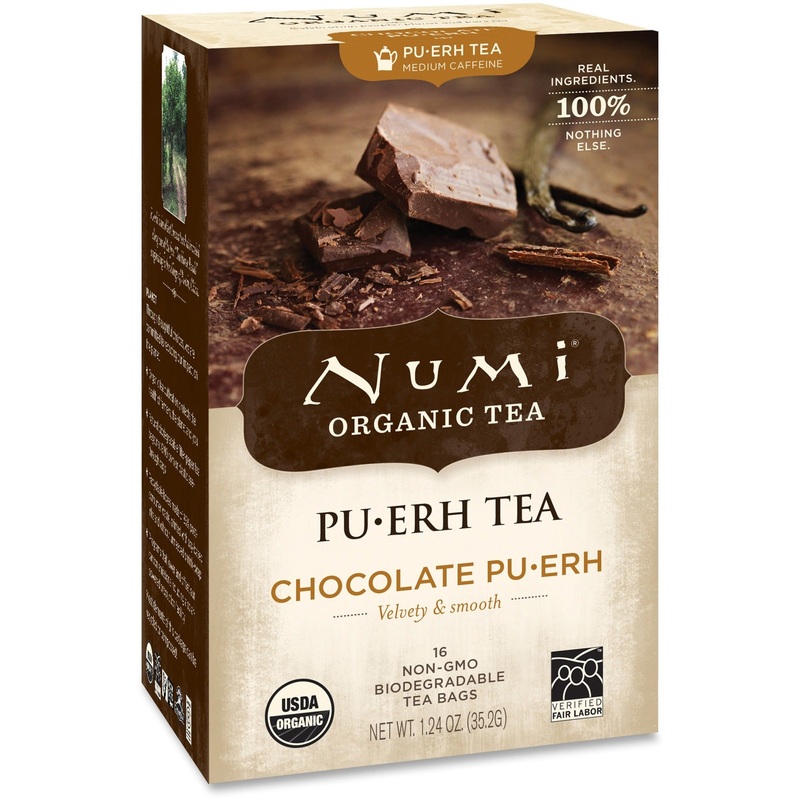 Numi Organic Chocolate Pu-erh Black Tea Bag – NUM10360