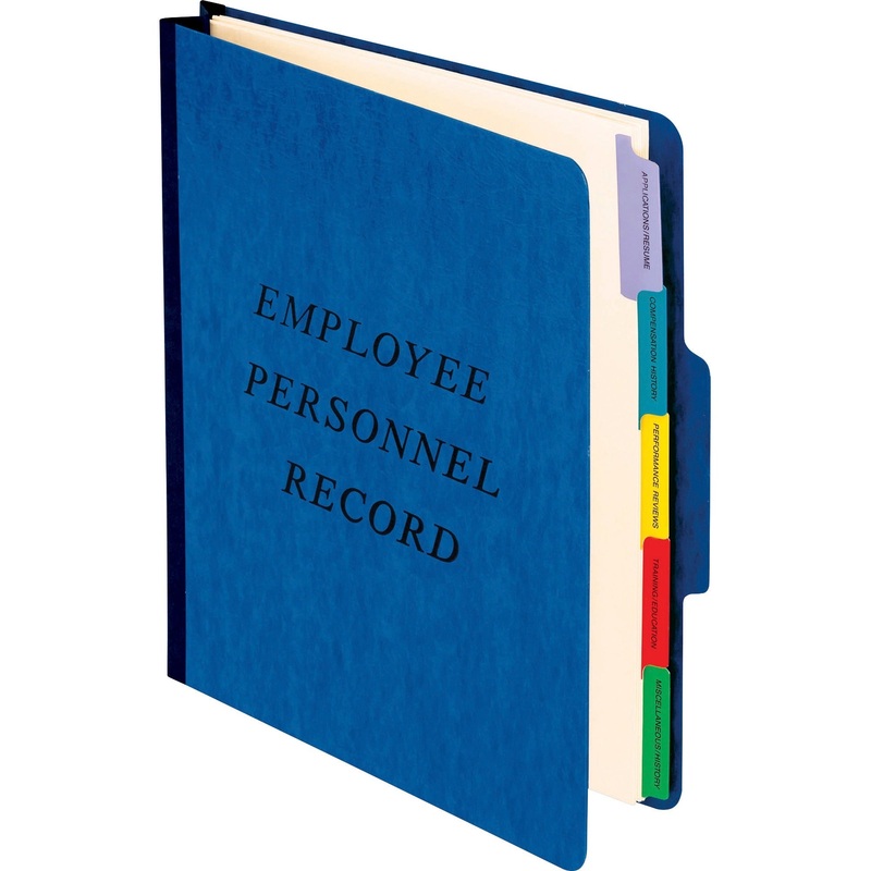 Pendaflex 1/3 Tab Cut Letter Recycled Organizer Folder – PFXSER1BL