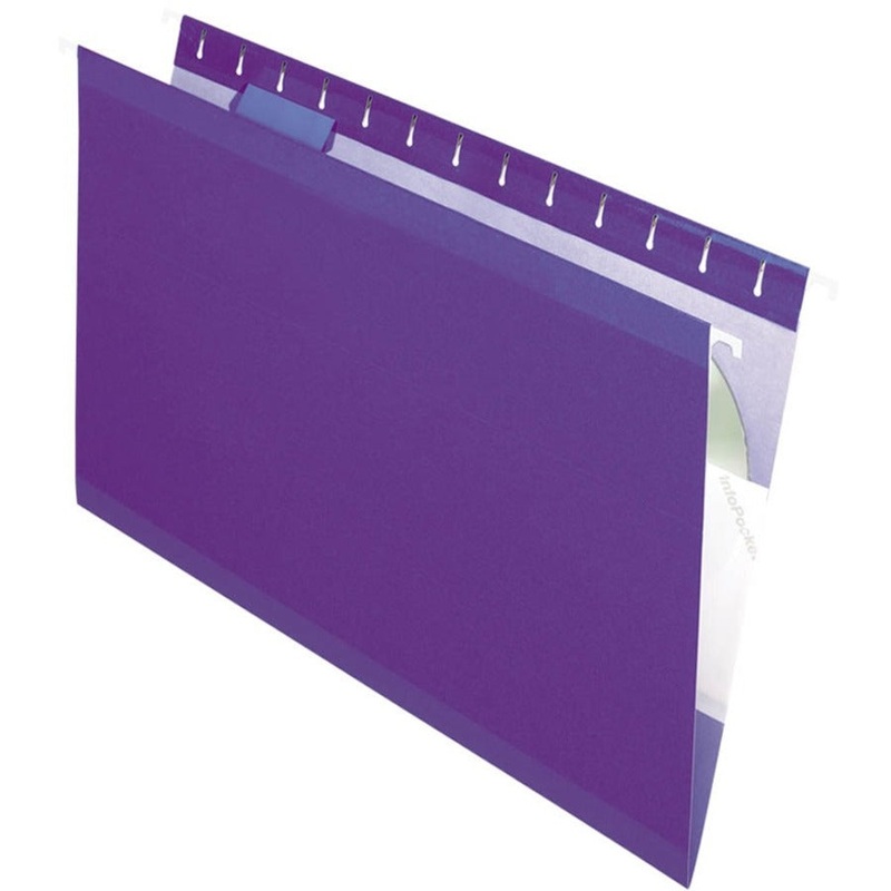 Pendaflex 1/5 Tab Cut Legal Recycled Hanging Folder – PFX415315VIO