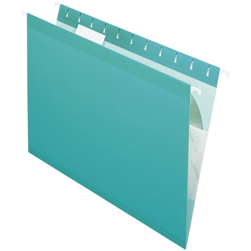 Pendaflex 1/5 Tab Cut Letter Recycled Hanging Folder – PFX415215AQU
