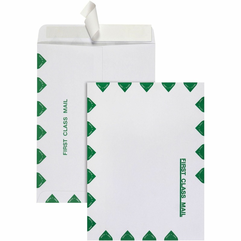 Quality Park 9 x 12 Catalog Mailing Envelopes with Redi-Strip Self-Seal Closure – QUA44534