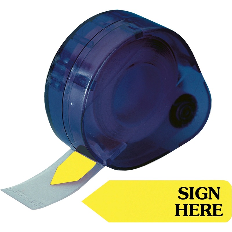 Redi-Tag Sign Here Removable Flags In Dispenser – RTG81014