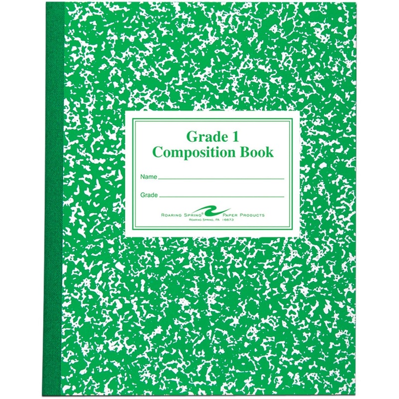Roaring Spring Grade School Ruled Marble Flexible Cover Composition Book – ROA77920