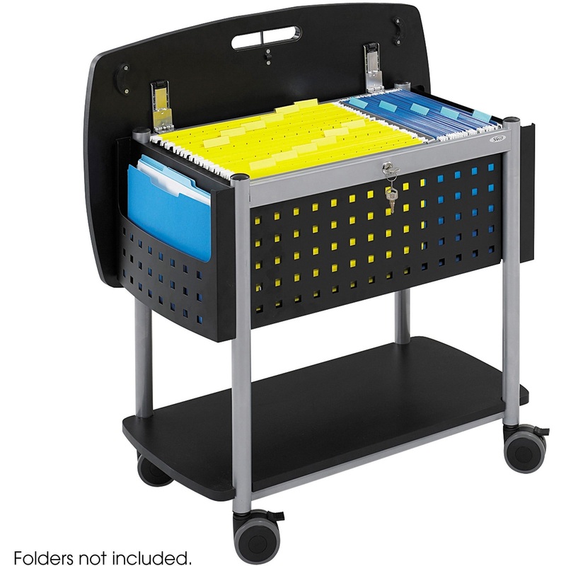 Safco Scoot Mobile File Cart – SAF5370BL