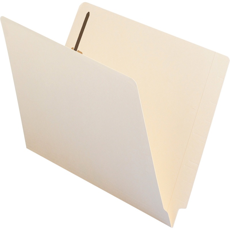 Smead Straight Tab Cut Letter Recycled Fastener Folder – SMD34116