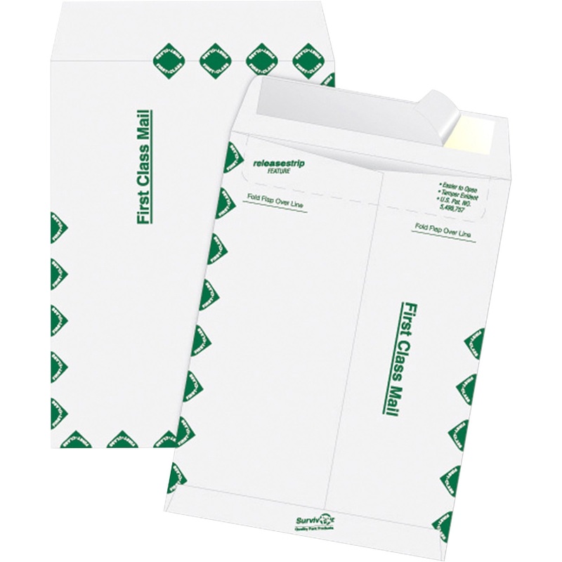 Survivor 12 x 15-1/2 DuPont Tyvek First Class Border Catalog Mailer – QUAR1800