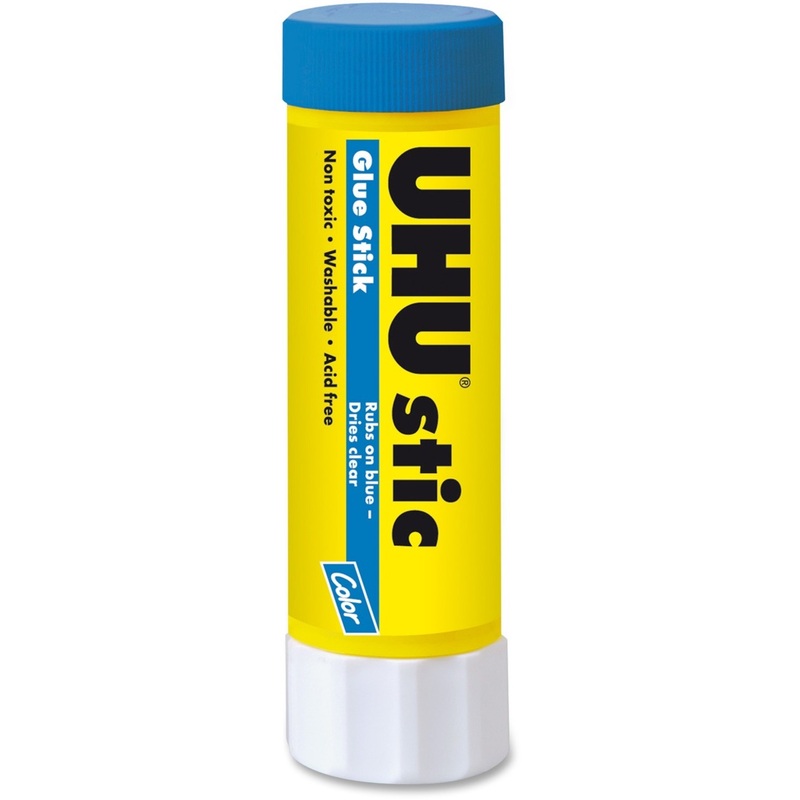 UHU Color Glue Stic, Blue, 40g – STD99653