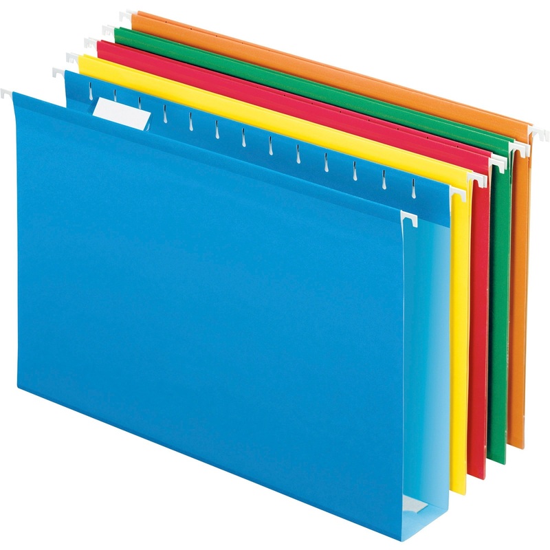 Pendaflex 1/5 Tab Cut Legal Recycled Hanging Folder – PFX4153X2ASST