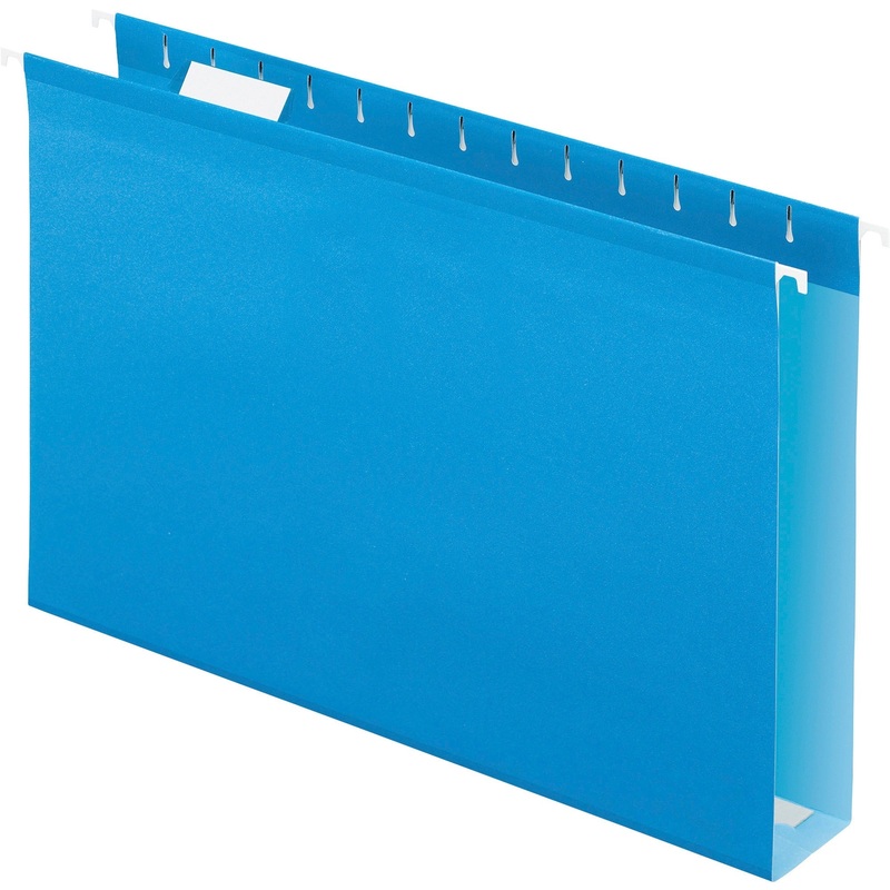 Pendaflex 1/5 Tab Cut Legal Recycled Hanging Folder – PFX4153X2BLU