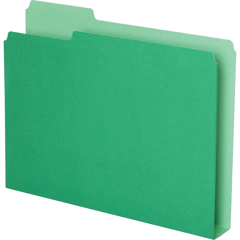 Pendaflex Double Stuff 1/3 Tab Cut Letter Top Tab File Folder – PFX54457