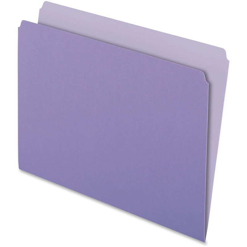 Pendaflex Letter Recycled Top Tab File Folder – PFX152LAV