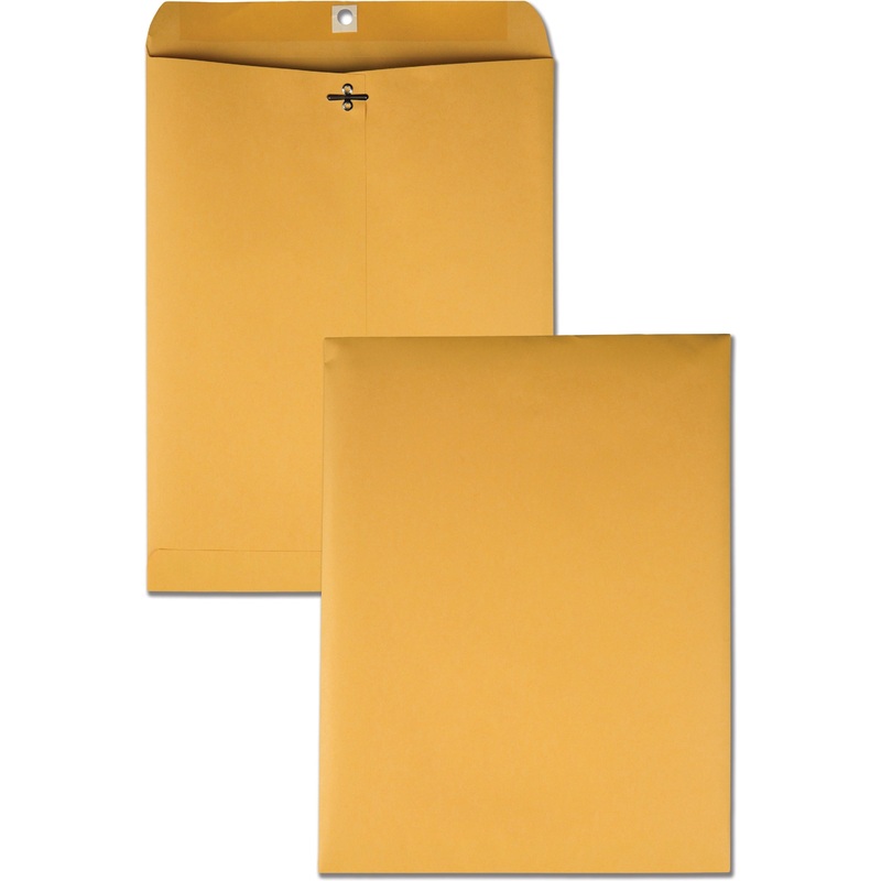 Quality Park 10 x 13 Clasp Envelopes in Dispenser Box – QUA37597