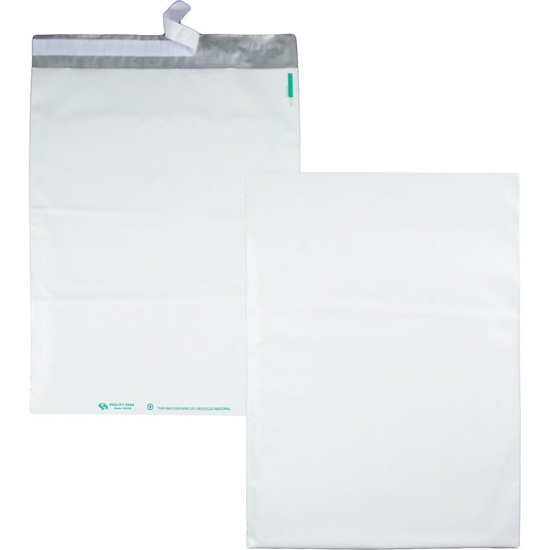 Quality Park White Poly Mailing Envelopes – QUA45235