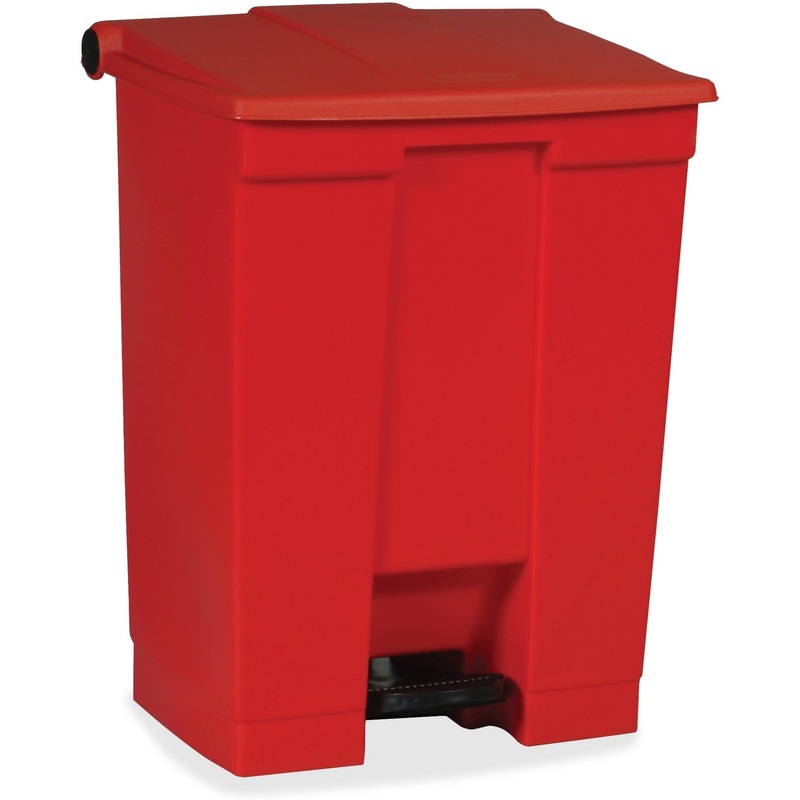 Rubbermaid Commercial Step On Container – RCP614500RED