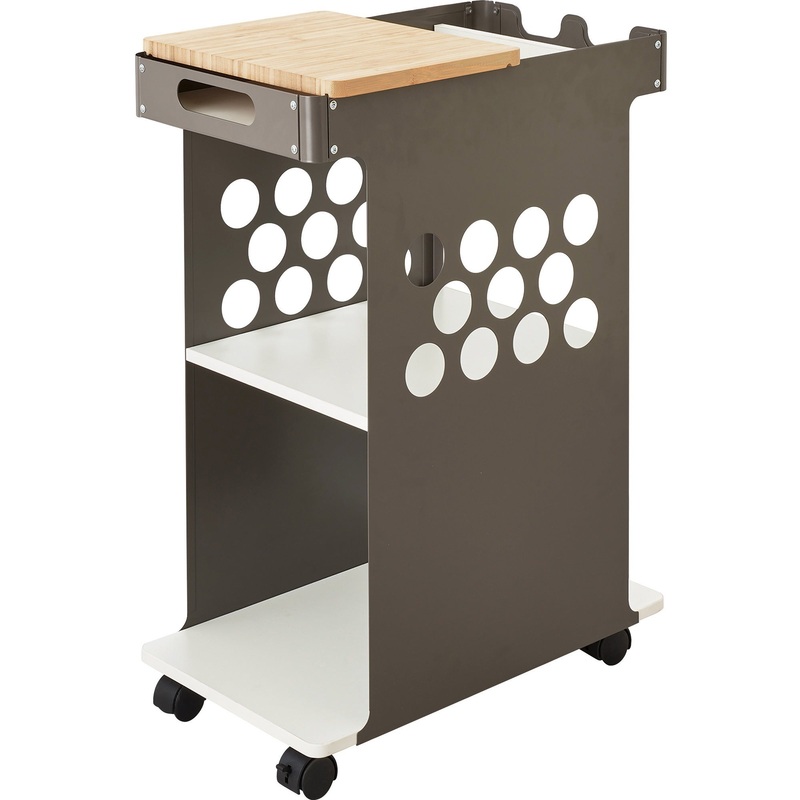 Safco Mini Rolling Storage Cart – SAF5209WH