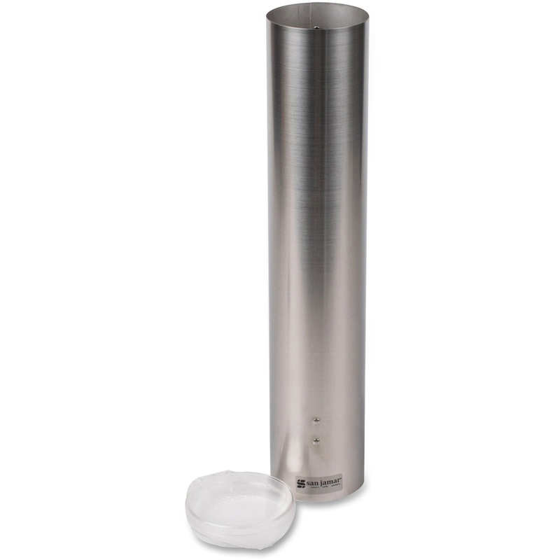 San Jamar Stainless Steel Water Cup Dispenser – SJMC4150SS
