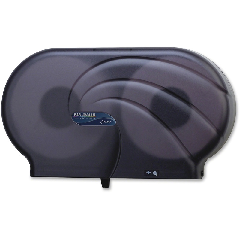 San Jamar Twin 9 JBT Bath Tissue Dispenser – SJMR4090TBK