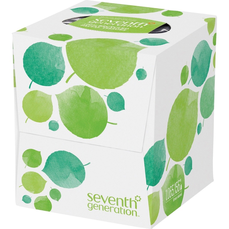 Seventh Generation 100% Recycled Facial Tissues – SEV13719CT