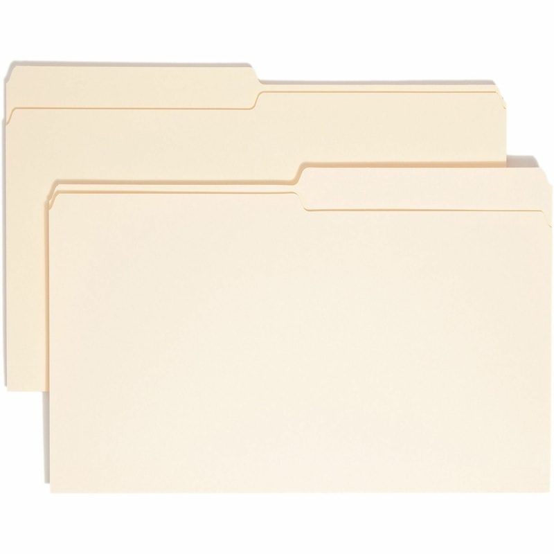 Smead 1/2 Tab Cut Legal Recycled Top Tab File Folder – SMD15320