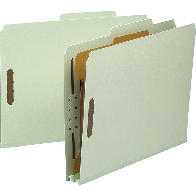 Smead 2/5 Tab Cut Letter Recycled Classification Folder – SMD13723