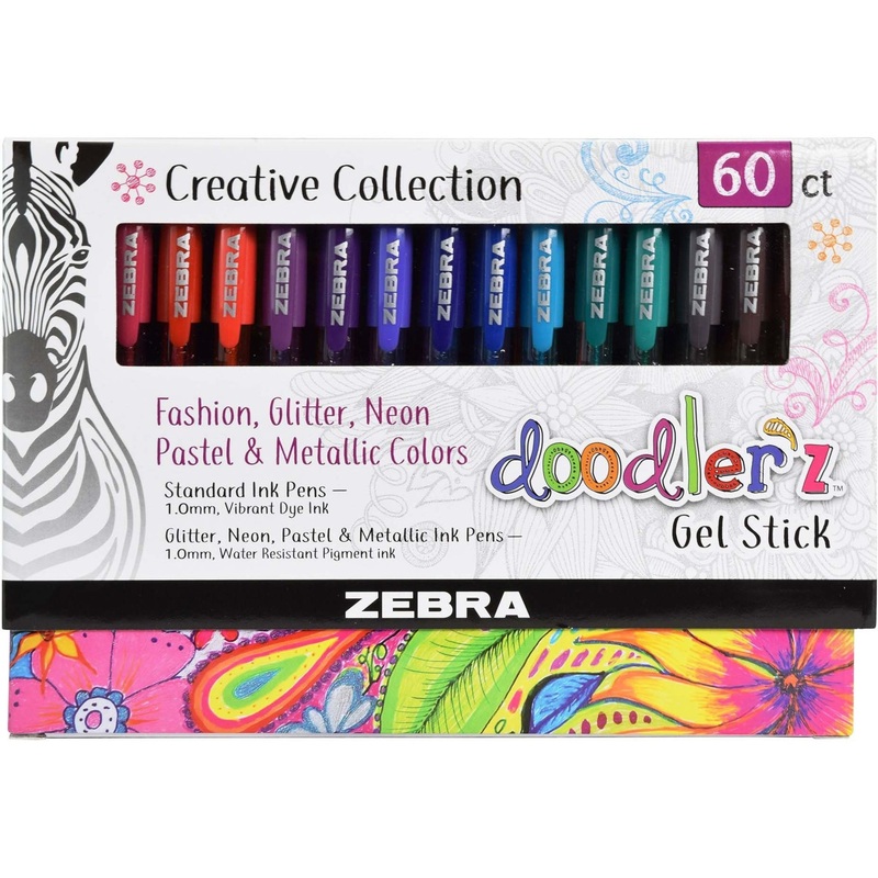 Zebra Pen Doodler’z Gel Stick Pens – ZEB41960