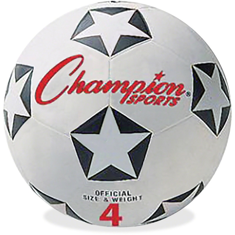 Champion Sports Rubber Soccer Ball Size 4 – CSISRB4