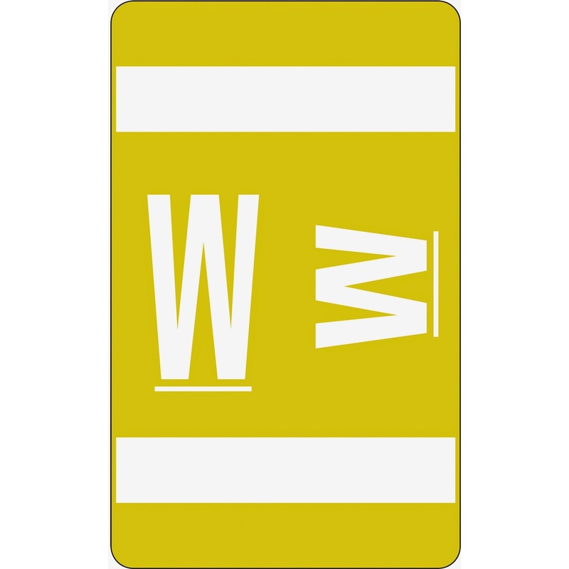 Smead AlphaZ ACCS Color-Coded Labels – SMD67193